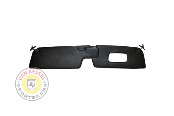 Sun visor set black, 911 and 912 Coupé 69-83