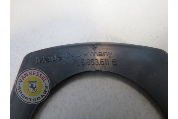 7L5853611B - Embleemrubber Porsche origineel