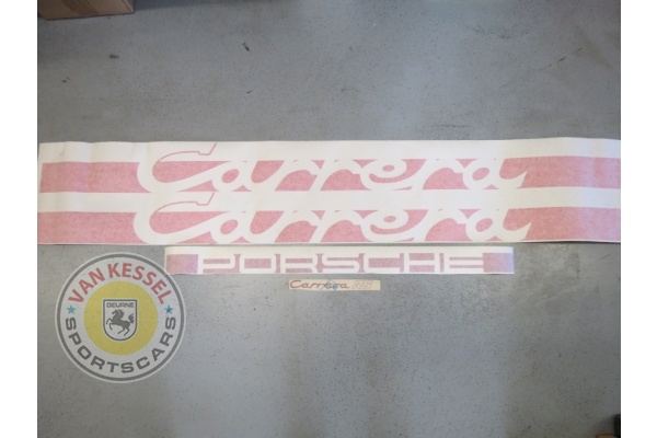 Stickerset "Carrera RS" rood