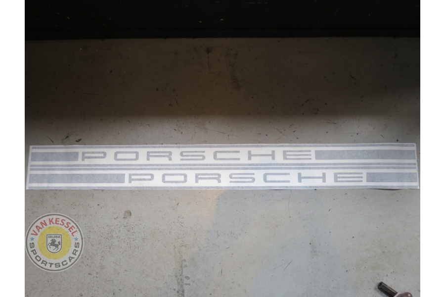 0000 - Stickerset Porsche, zwart