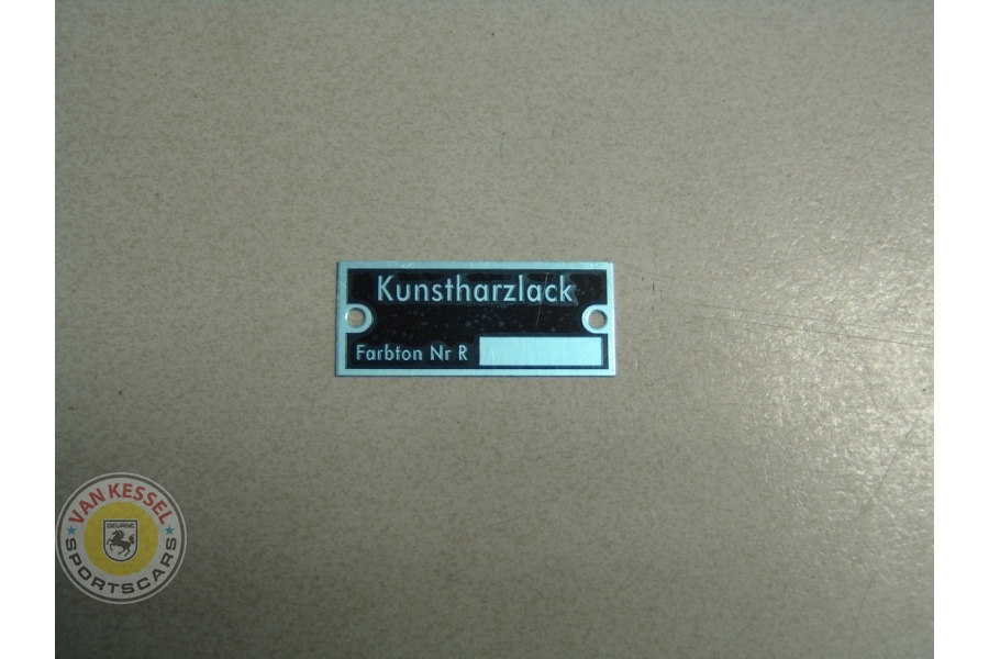 0000 - Kleurcode plaatje 356 Kunstharzlack