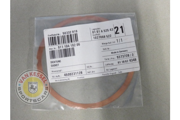 91110419206 - Cilindervoetpakking 911 2.7 overmaat 0,50mm