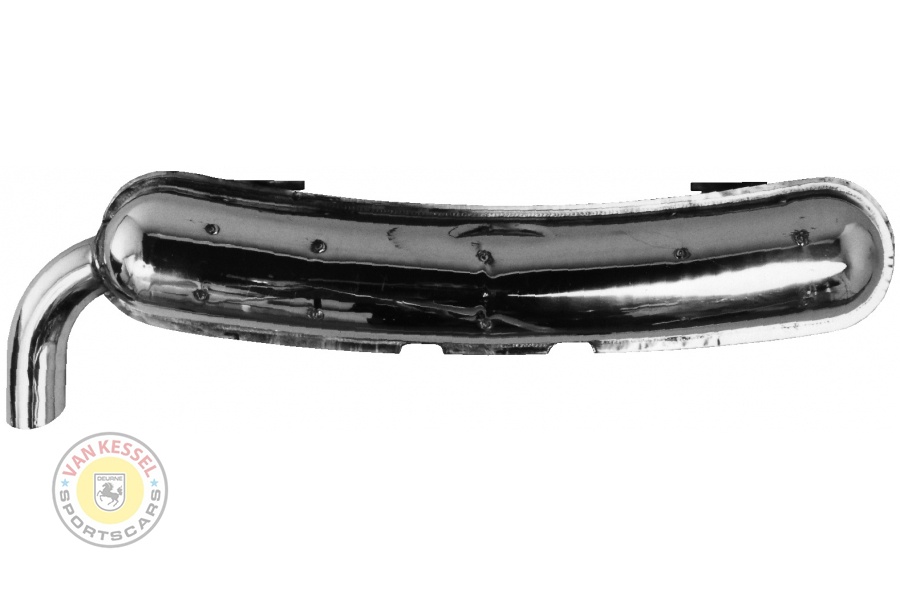 90111101105 / 92.510S - RVS einddemper sport 911 2.2-2.4 70mm