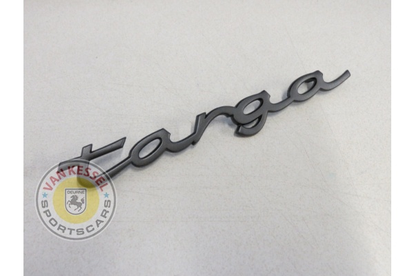 Embleem "Targa" zwart 911 en 964