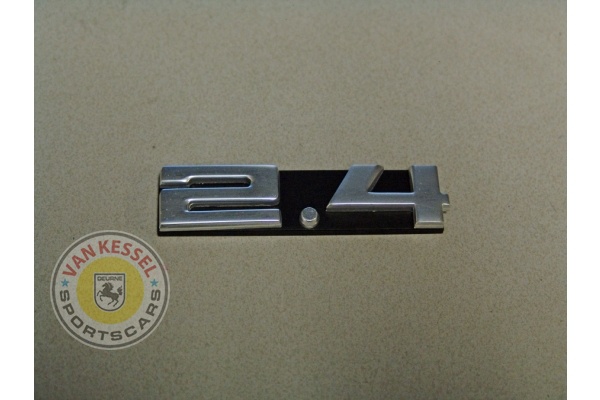 Embleem "2.4" 911 70-73 imitatie