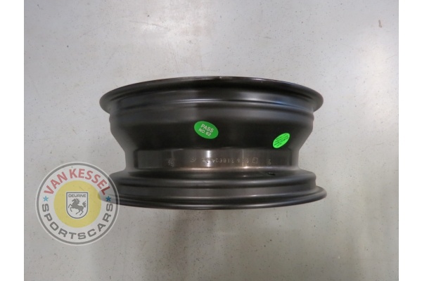 MX160016N - Fuchs velg matzwart 6Jx16