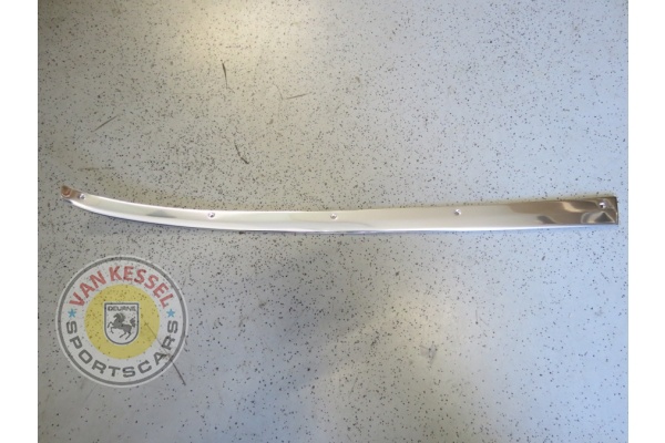 Sierlijst onder achterzijruit gepolijst aluminium 78-93 rechts