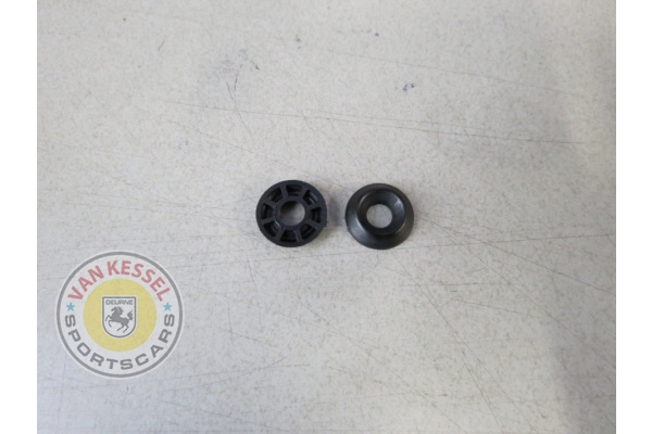Black washer under door panel screw, 911, 964, 993 and 996