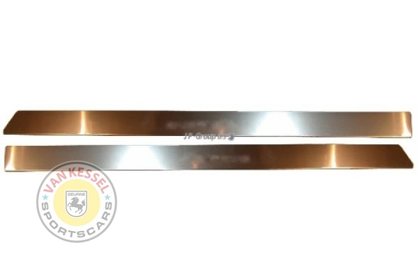 Door sill set stainless steel 993