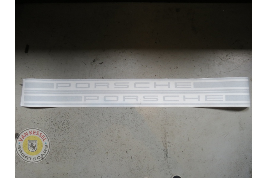 0000 - Stickerset Porsche, zilver