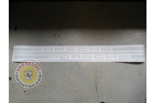 Stickerset Porsche, zilver