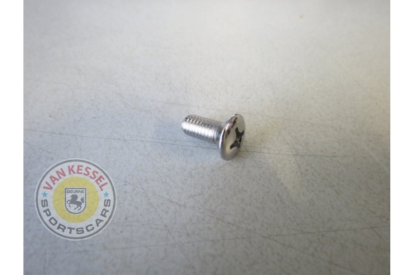Seat screw chrome M6*15 65-73