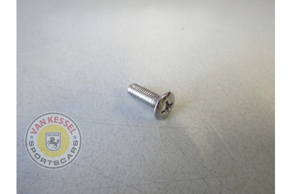 Seat screw chrome M6*20 65-73