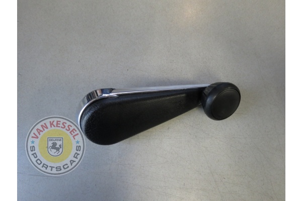 Window winder chrome 911 and 912 66-73 incl. cover cap and screw