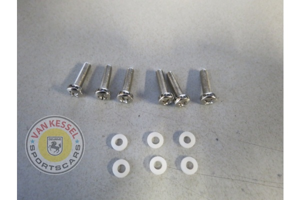 Schroefset achterlicht 911 70-89 rvs kleur