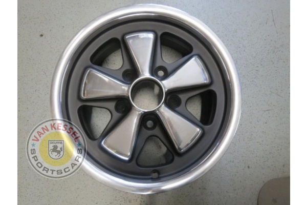 MX160015NX - Fuchs velg half gepolijst, half zwart 6Jx15 nieuw model