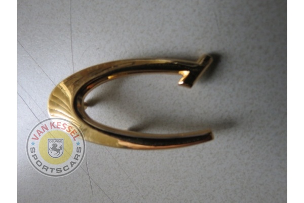 Embleem 'C' van 356C in goud