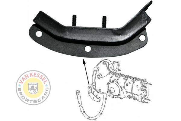 Support de godet Porsche 356 droit