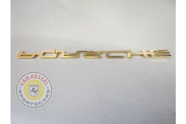 64455930106 - Embleem letters "Porsche" goud 356