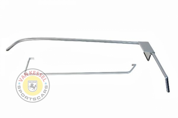 Aluminum moldings on left door bin 911 69-73