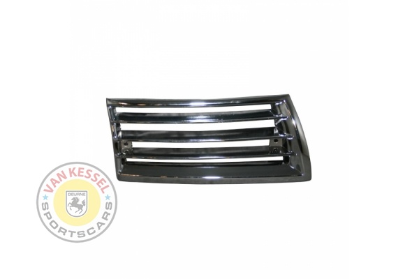 Grille chroom, breed, rechts, 911 en 912 65-68 plastic