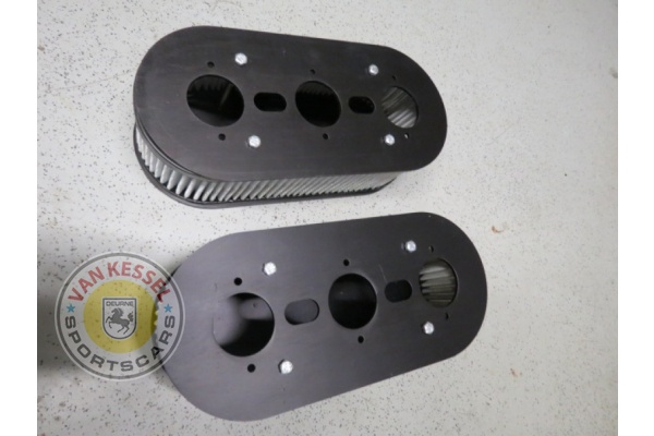 91110800102 - Luchtfilter set voor Weber en zenith carburateurs ovaal model