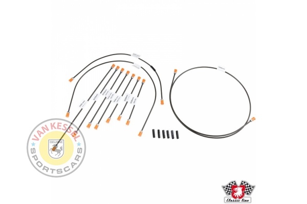 Brake line set 2-circuit 911 and 912 67-71