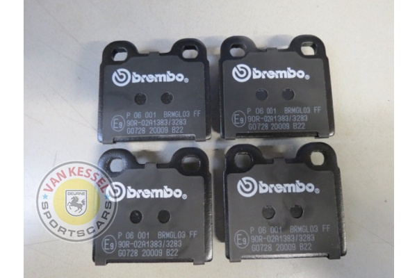 91135293901 / 20009 - Brembo remblokken 911 2.0, 912, 356C achterzijde