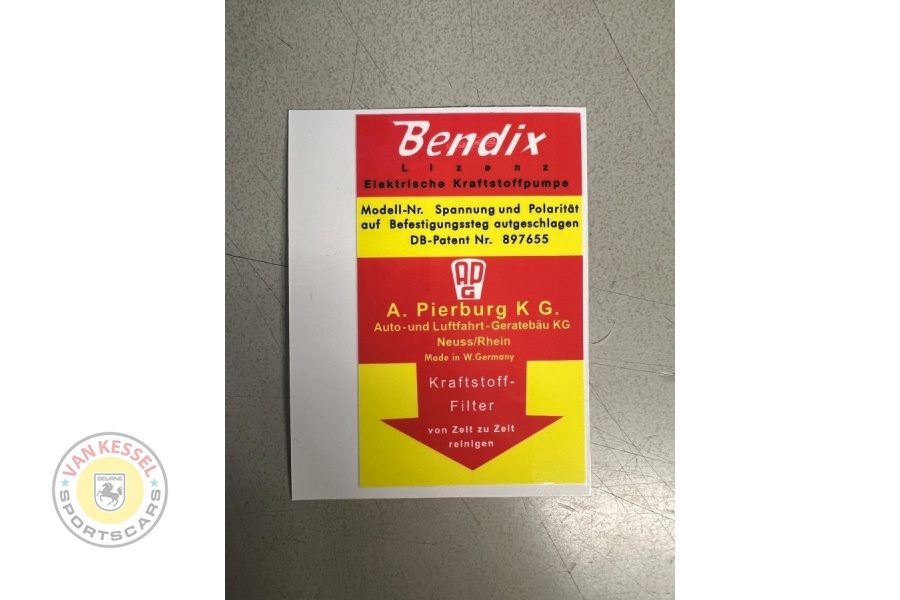 64470101700 - Sticker Bendix