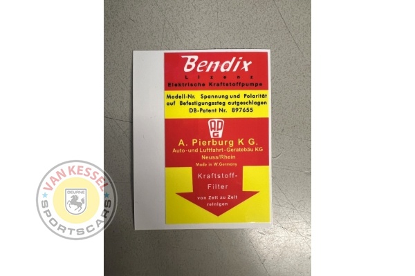 Sticker Bendix 