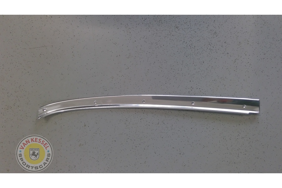 90154392125 - Sierlijst aluminium onder achterzijruit, links, 911 en 912 coupe imitatie