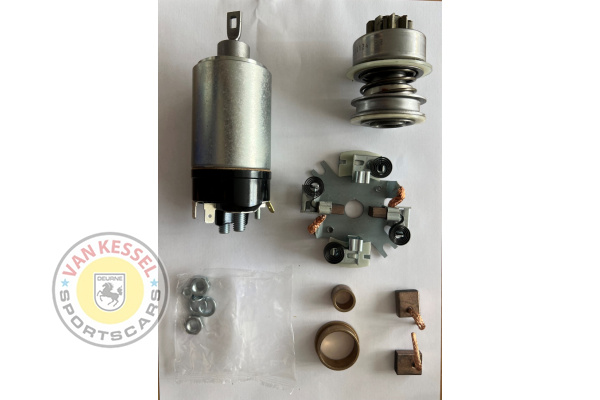 Startmotor revisieset incl solenoid Porsche 356C en 356SC