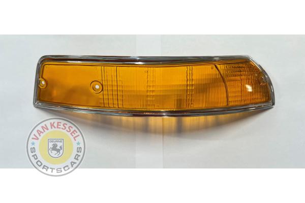 Knipperlichtlens rechts, 911 69-73 chroom usa