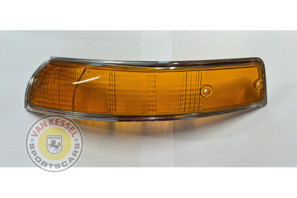 Knipperlichtlens links, 911 69-73 chroom usa 
