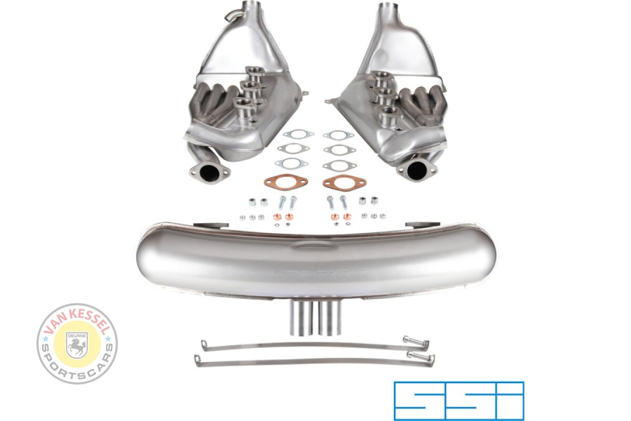 92.295SSI - Uitlaatset, Sport, met twee centrale Ø63 mm "GT3" eindpijpen.