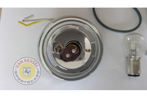 64463140105 - Lamphouder voor knipperlicht chroom 356Bt6 en 356C 