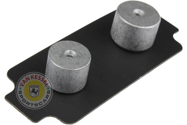 Bremsblockmontageplatte 996, 997, 986, 987 40 mm/36 mm