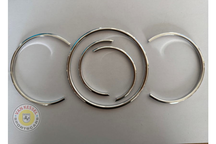 teller996po - Set aluminium gepolijste overzetringen voor de tellerset 996