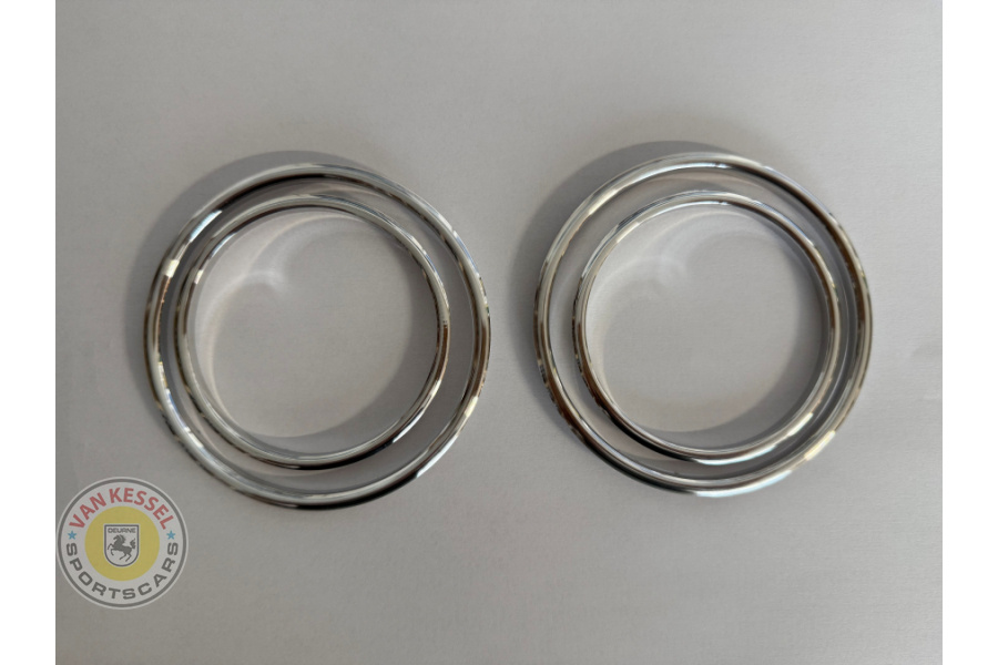 teller964po - Set aluminium gepolijste overzetringen voor de tellerset 964 en 993