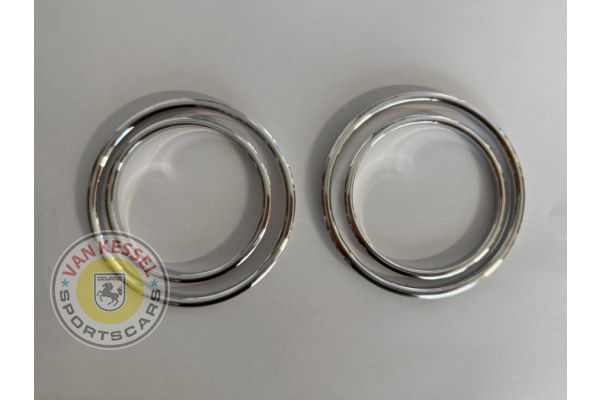 Ensemble de super-empreintes polis en aluminium pour l'ensemble de counseling 964 et 993