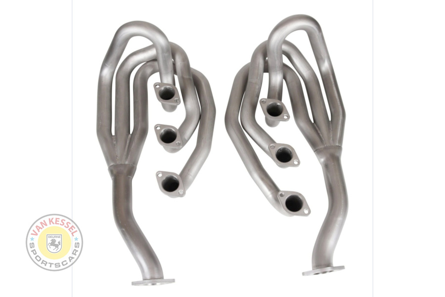 91.022SSI41 - RVS race uitlaatspruitstukkenset 41mm, 911 65-89 