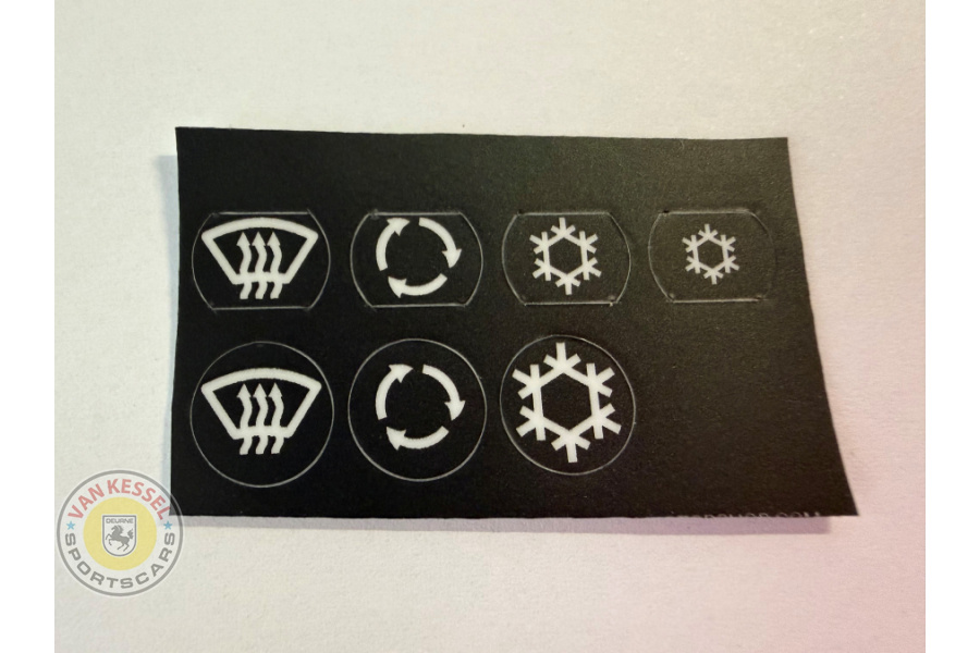 0000964sticker - Stickerset op aircopaneel voor 964 en 993