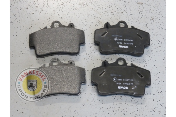 Brembo remblokken voorzijde, Boxster 986